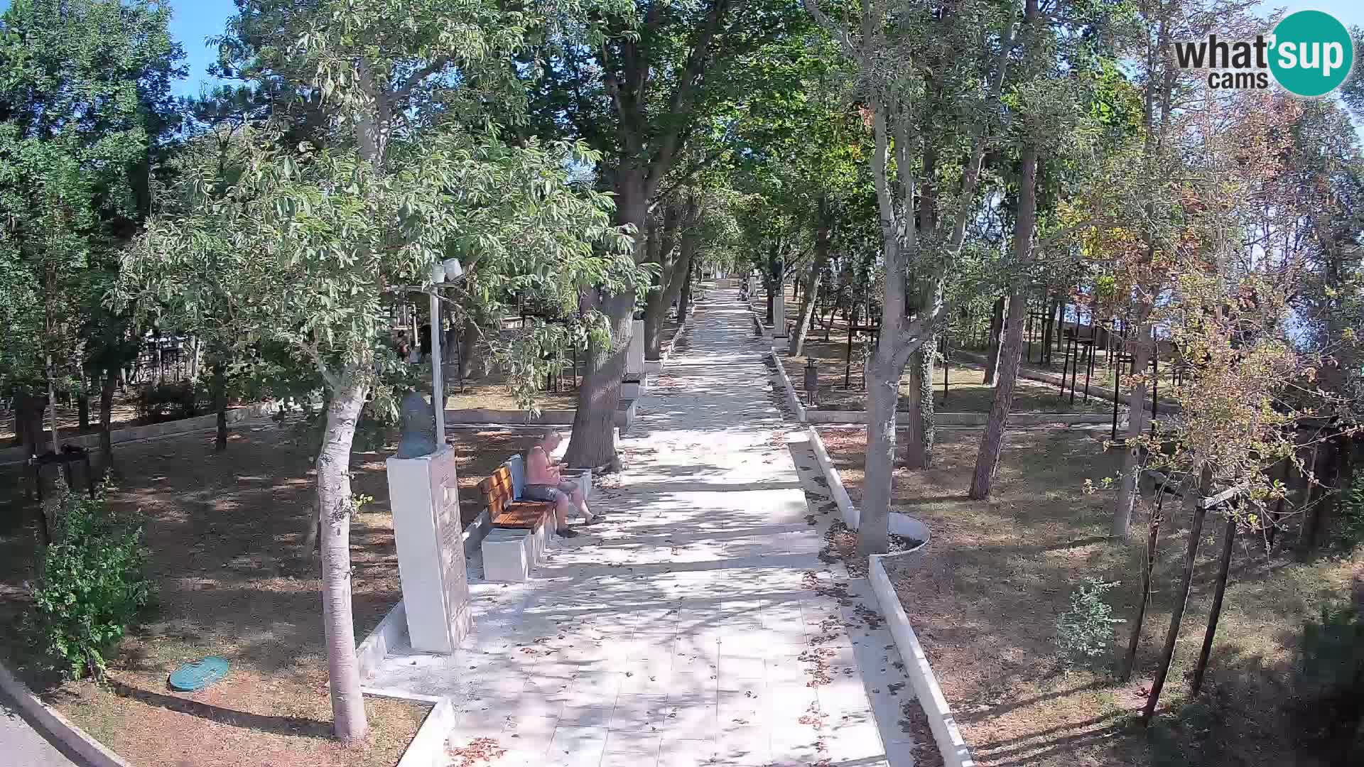 Writers’ Park Webcam Senj – Live by the Sea