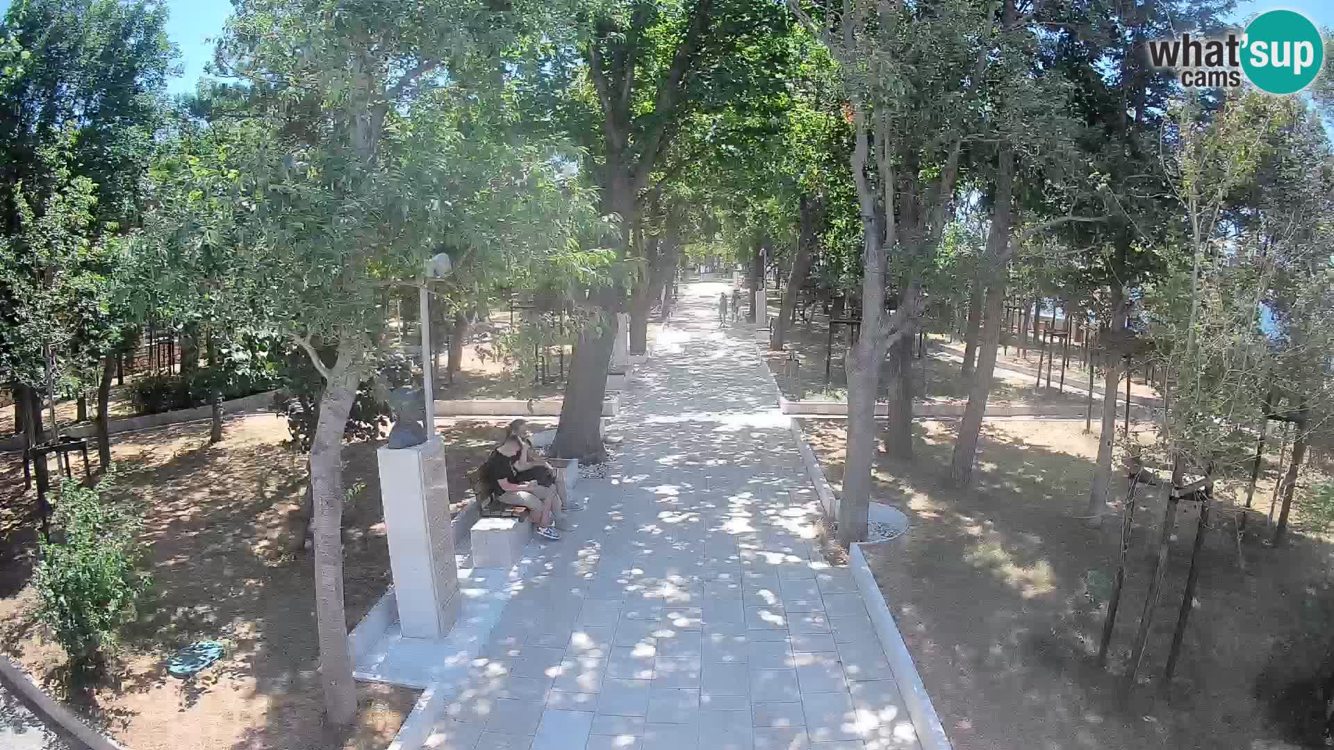 Writers’ Park Webcam Senj – Live by the Sea