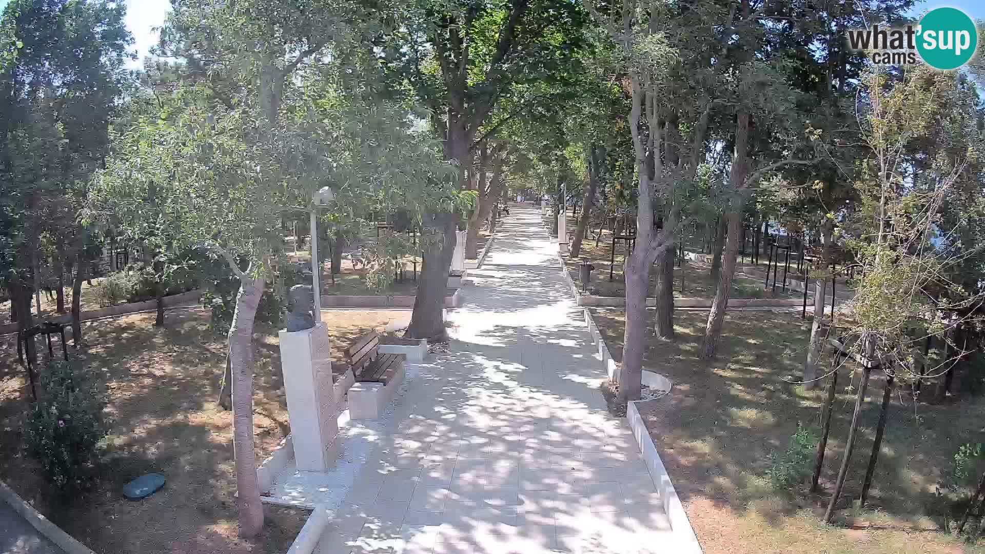 Writers’ Park Webcam Senj – Live by the Sea