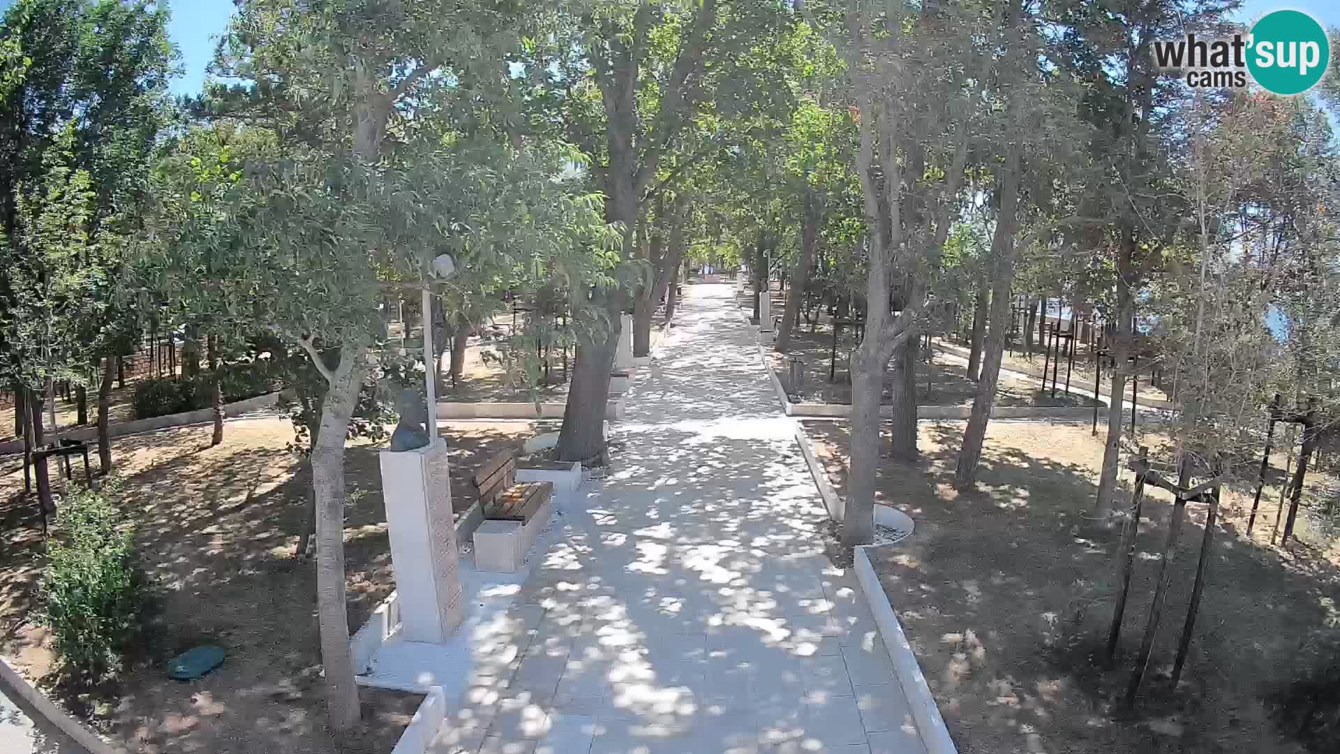 Writers’ Park Webcam Senj – Live by the Sea