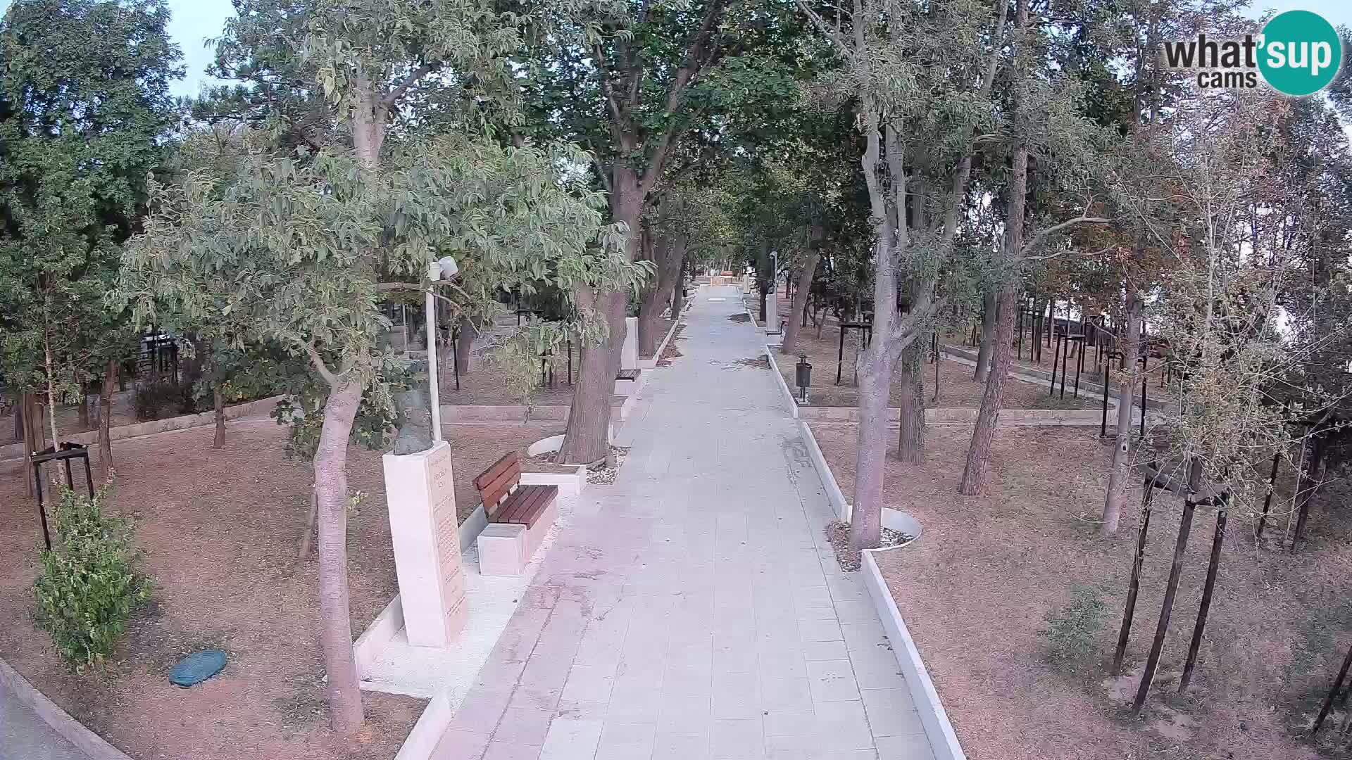 Writers’ Park Webcam Senj – Live by the Sea
