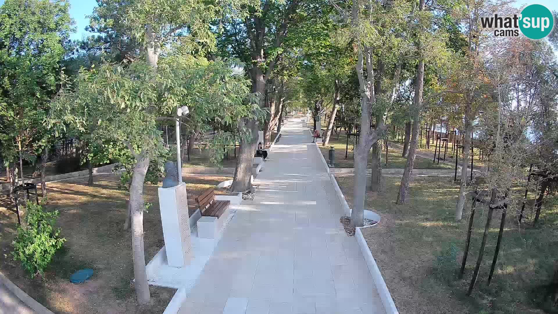 Writers’ Park Webcam Senj – Live by the Sea