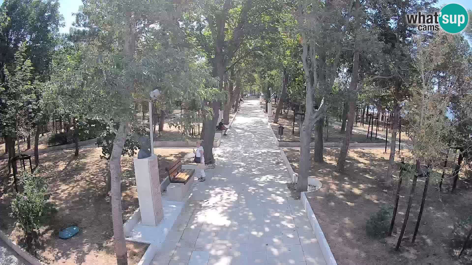 Writers’ Park Webcam Senj – Live by the Sea