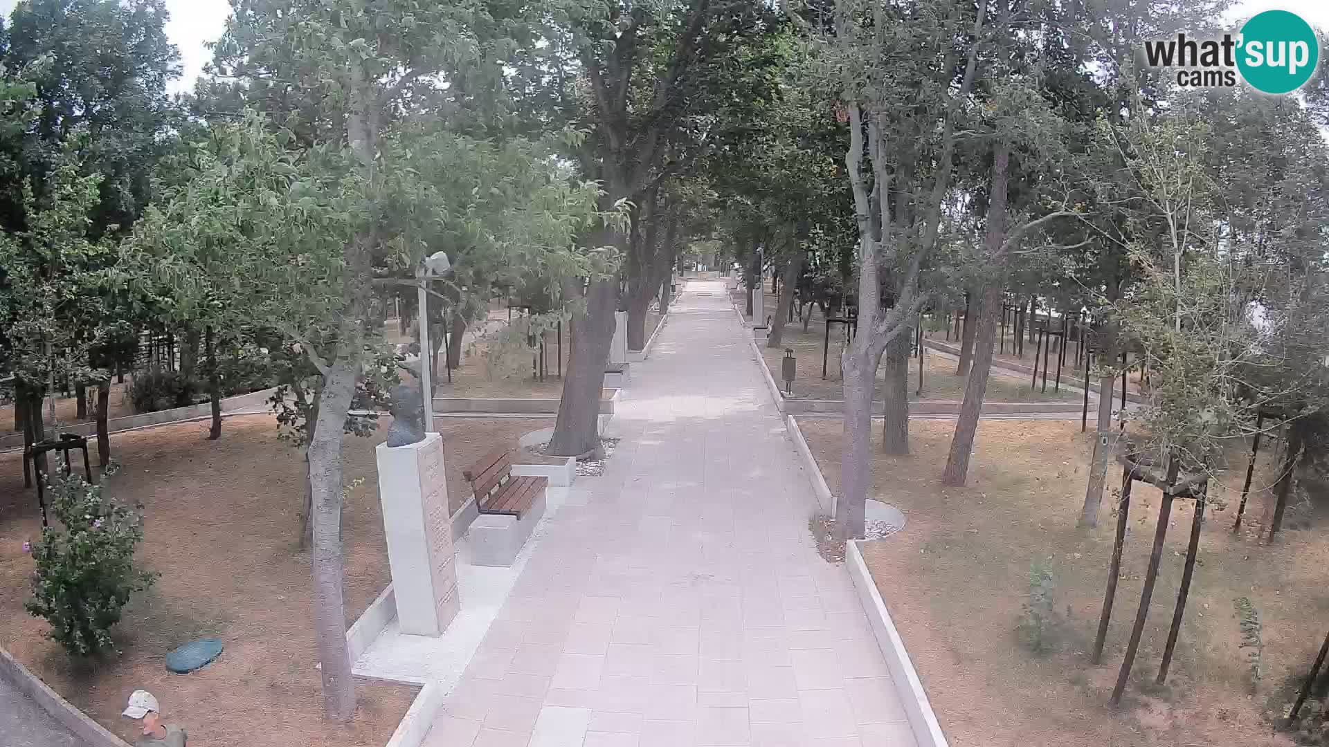 Writers’ Park Webcam Senj – Live by the Sea