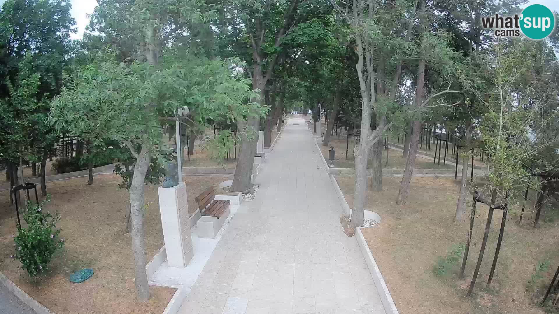Writers’ Park Webcam Senj – Live by the Sea
