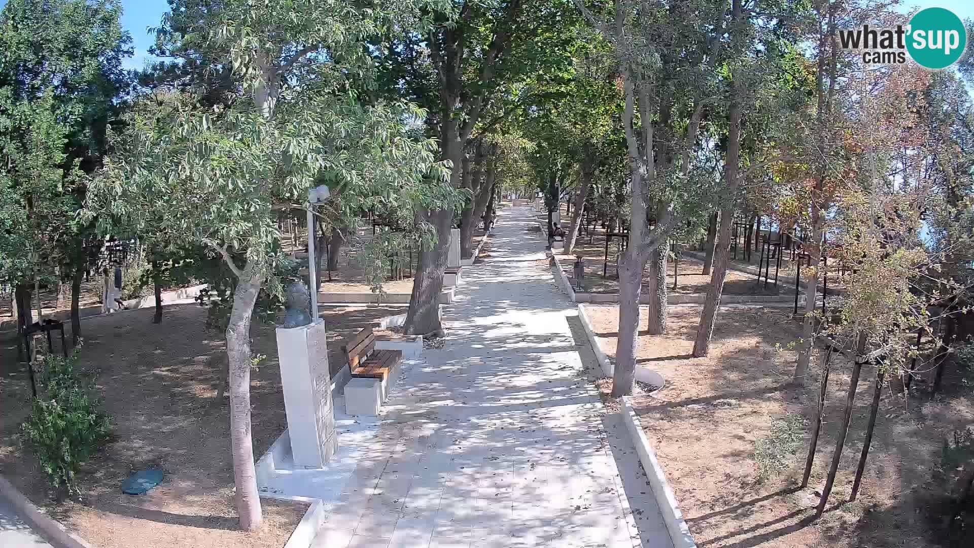 Writers’ Park Webcam Senj – Live by the Sea