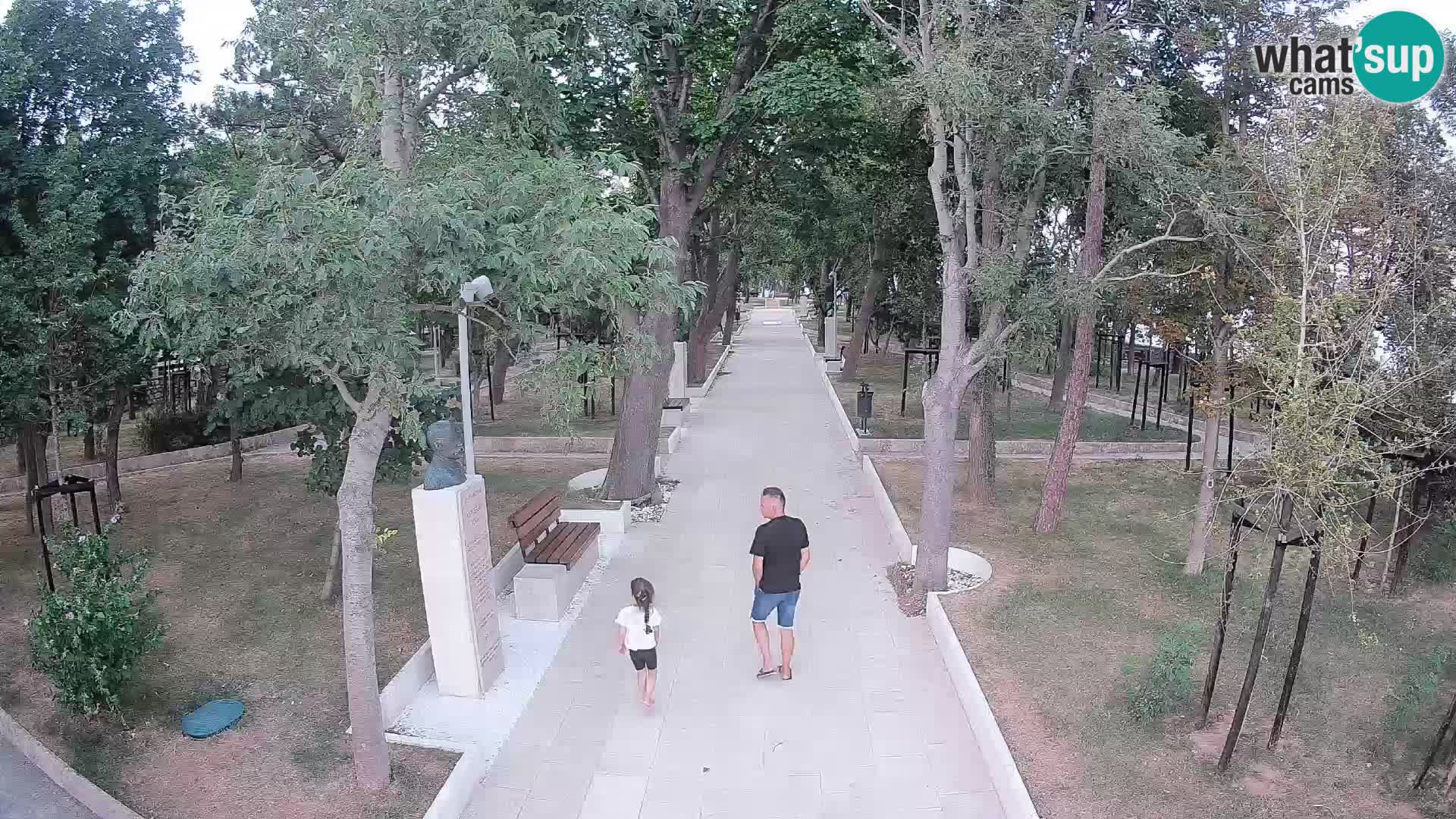 Writers’ Park Webcam Senj – Live by the Sea