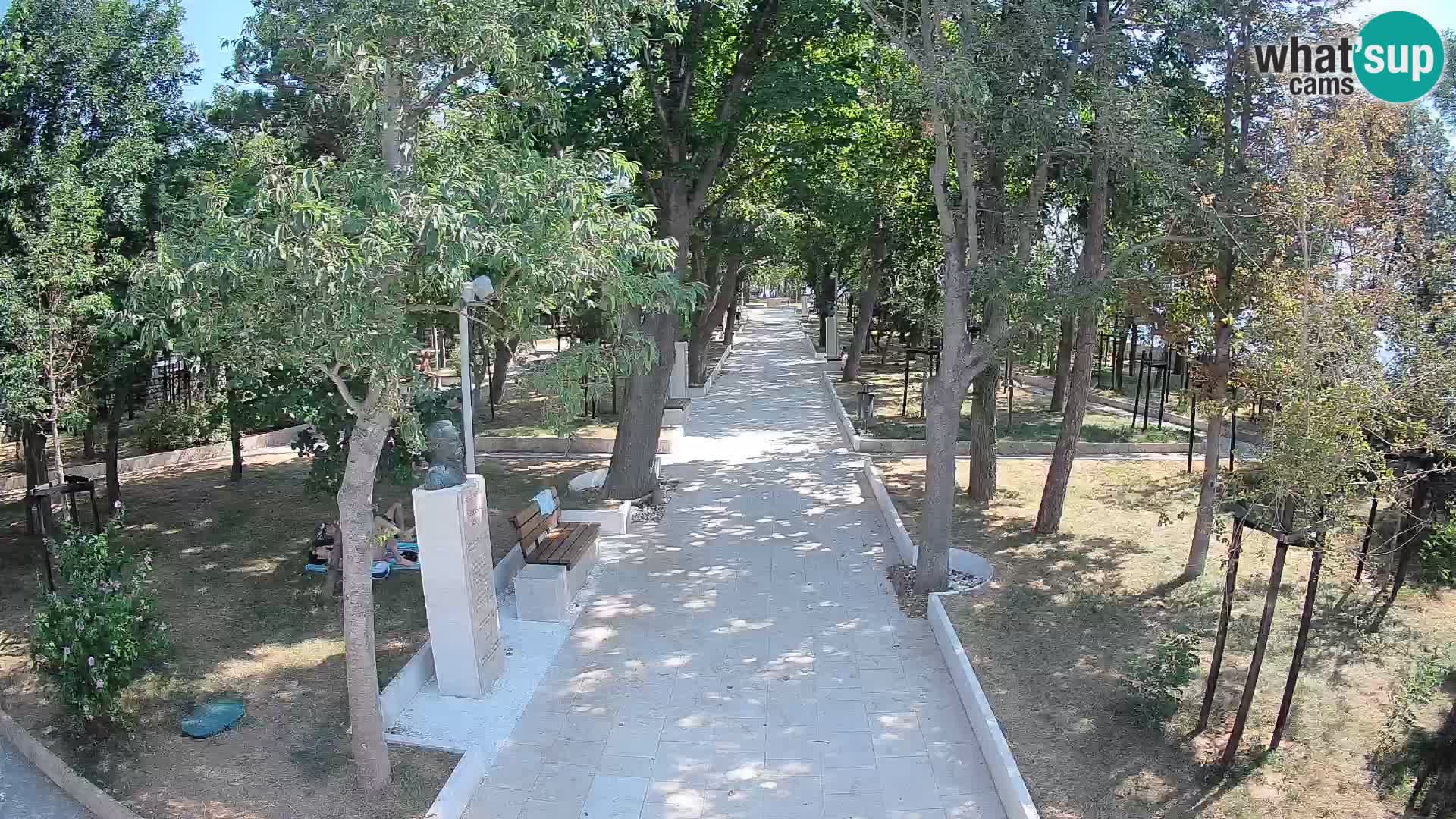 Writers’ Park Webcam Senj – Live by the Sea