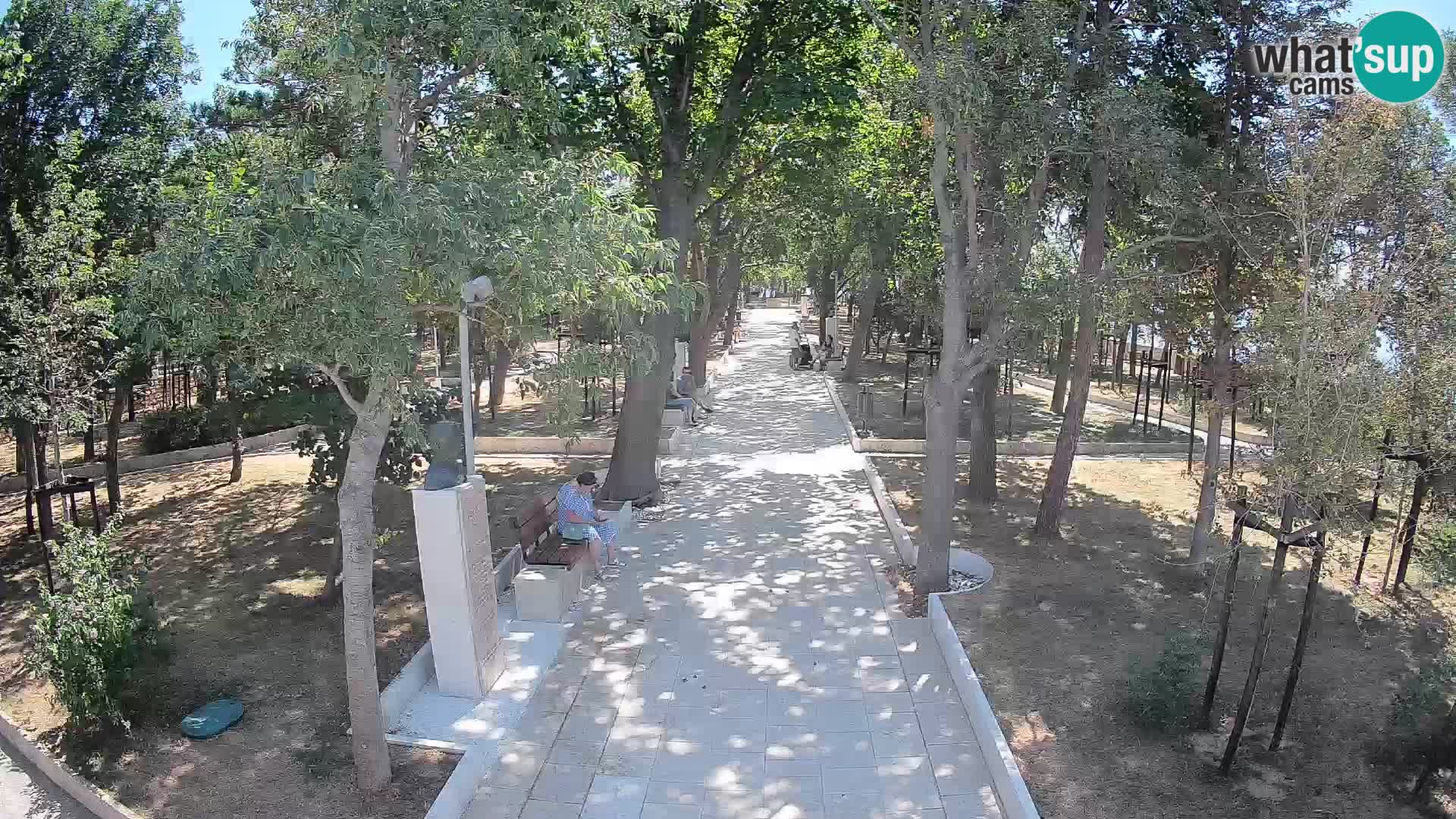 Writers’ Park Webcam Senj – Live by the Sea