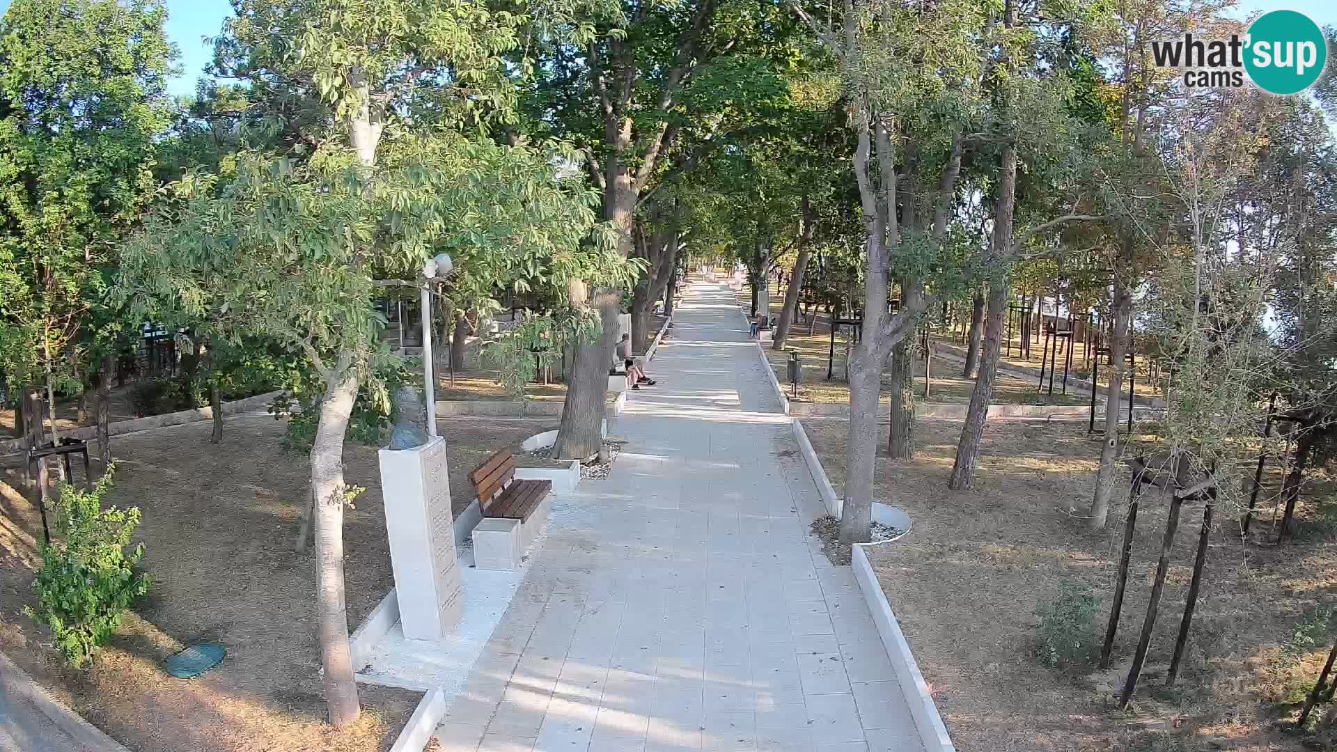 Writers’ Park Webcam Senj – Live by the Sea