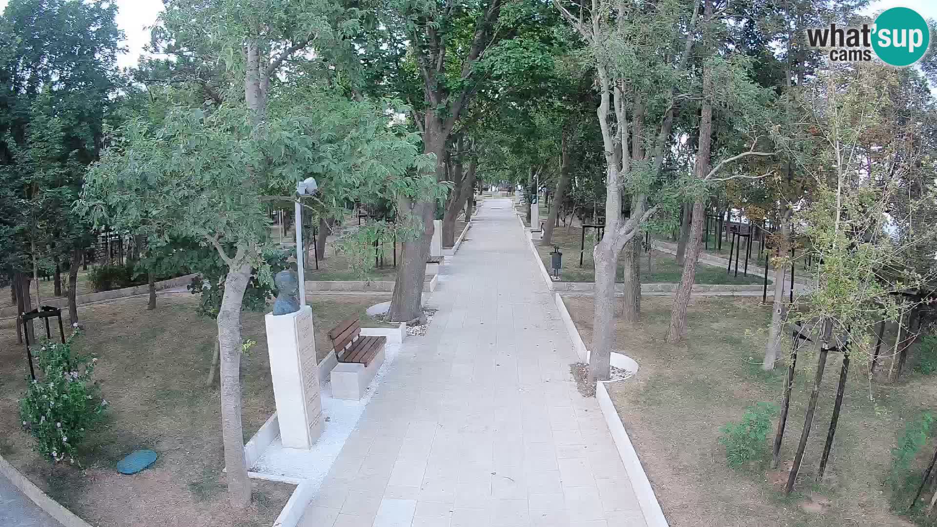 Writers’ Park Webcam Senj – Live by the Sea
