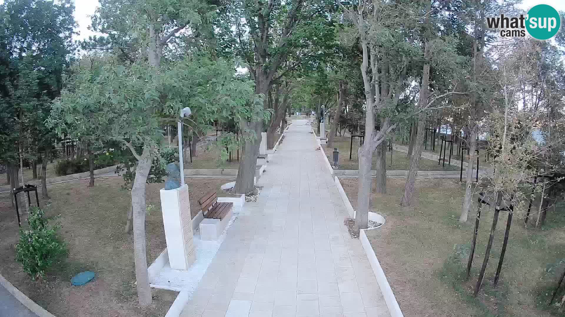Writers’ Park Webcam Senj – Live by the Sea