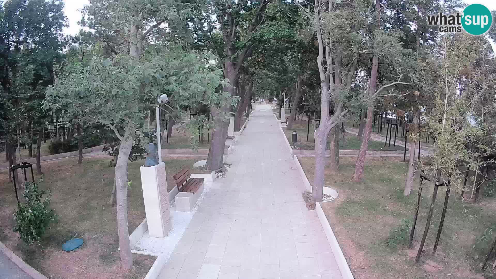 Writers’ Park Webcam Senj – Live by the Sea