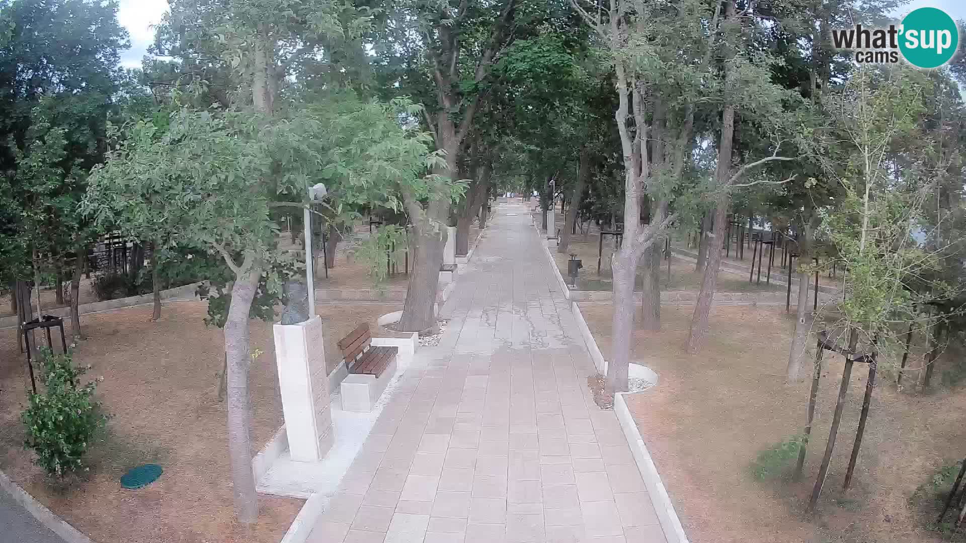 Writers’ Park Webcam Senj – Live by the Sea
