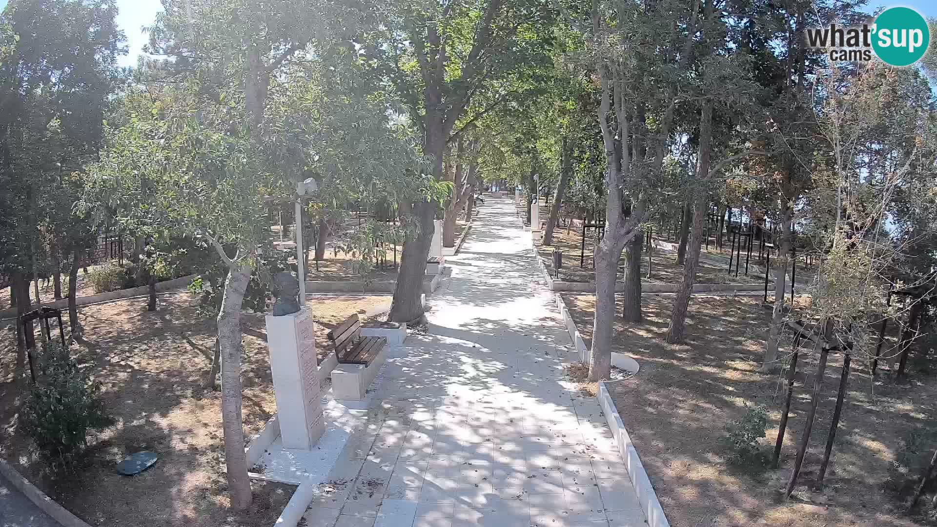 Writers’ Park Webcam Senj – Live by the Sea
