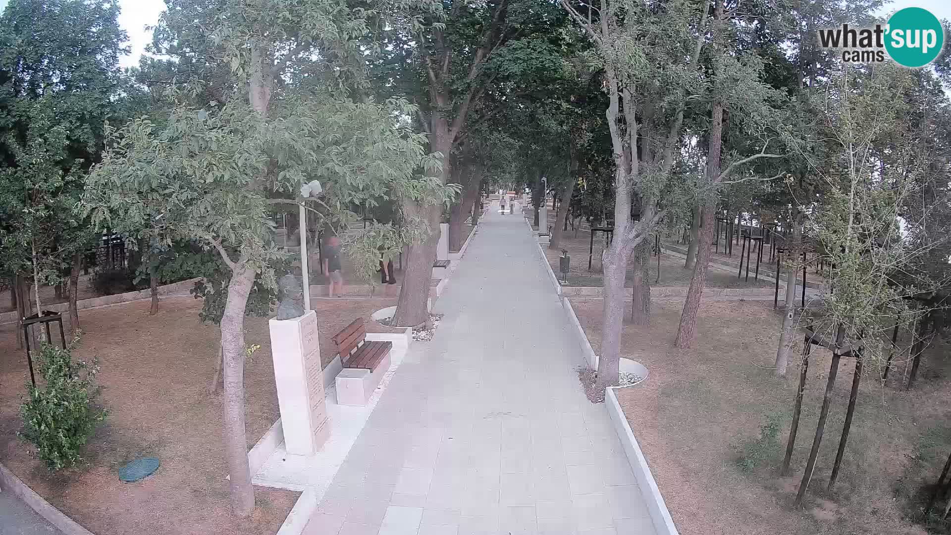 Writers’ Park Webcam Senj – Live by the Sea