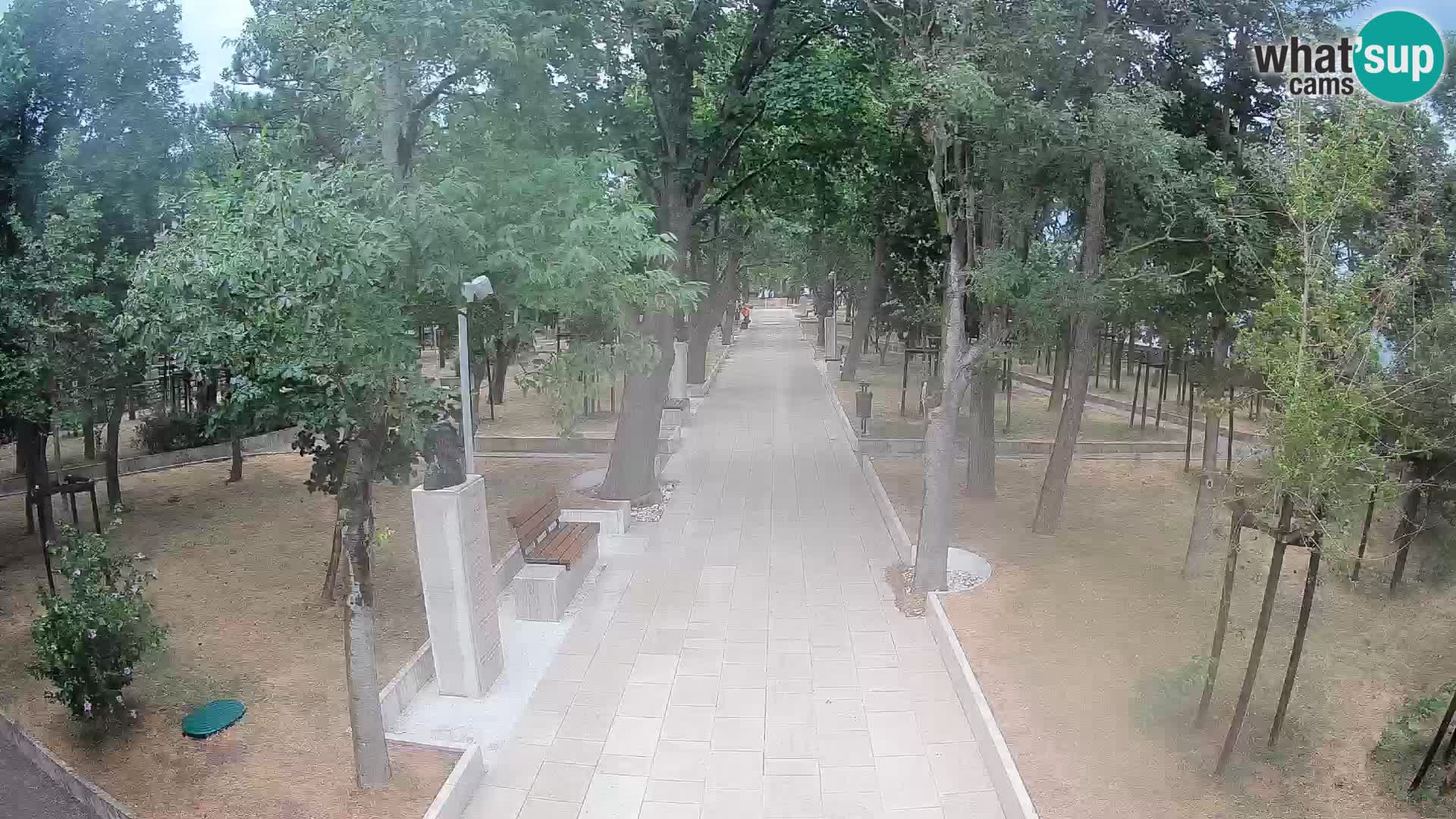 Writers’ Park Webcam Senj – Live by the Sea
