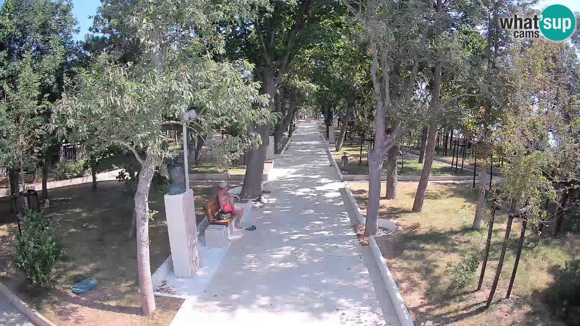 Writers’ Park Webcam Senj – Live by the Sea