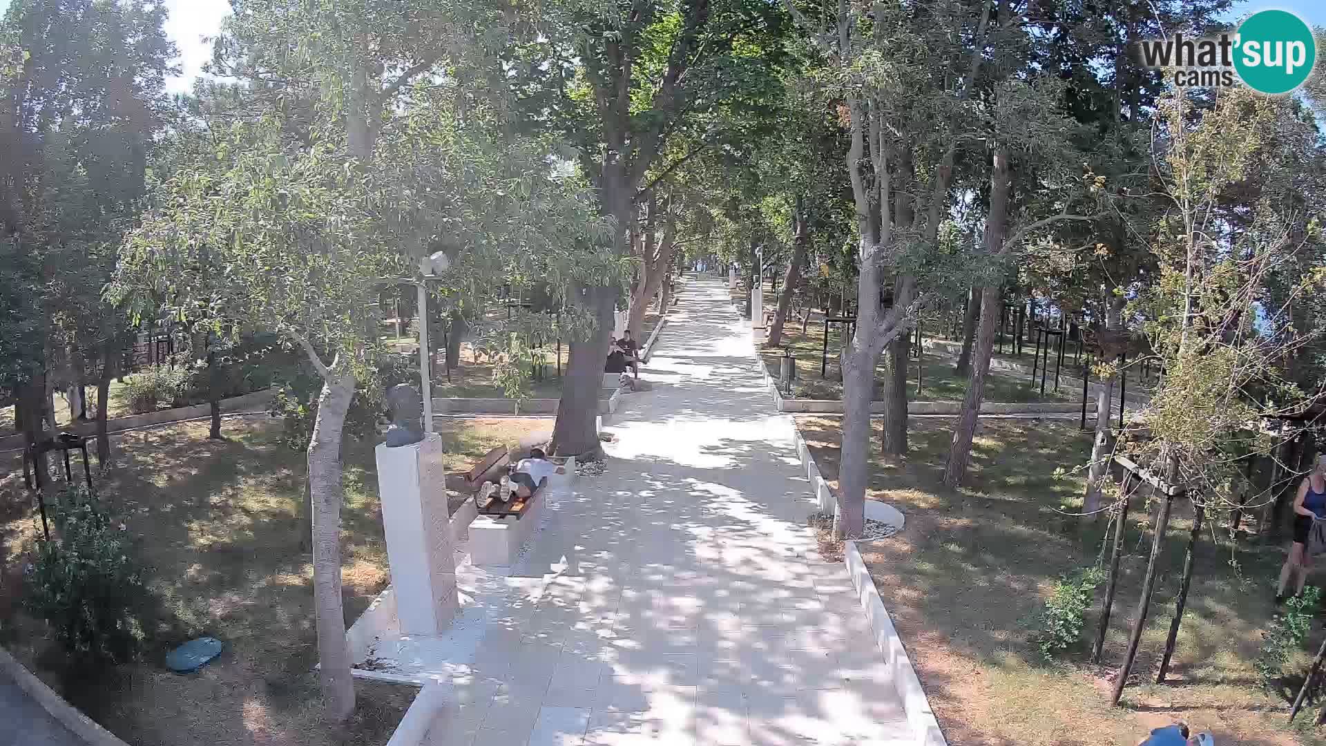 Writers’ Park Webcam Senj – Live by the Sea