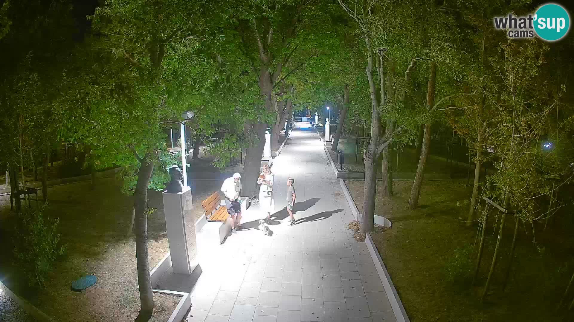 Writers’ Park Webcam Senj – Live by the Sea