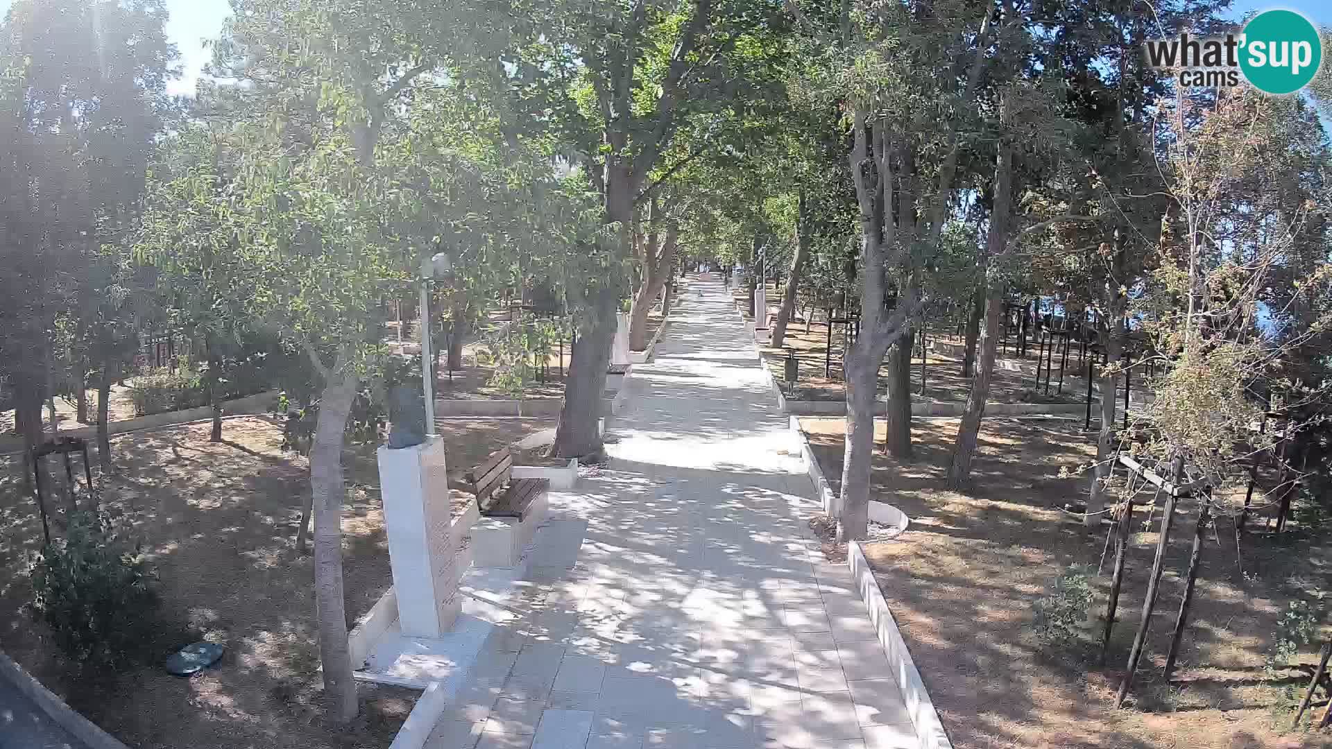 Writers’ Park Webcam Senj – Live by the Sea