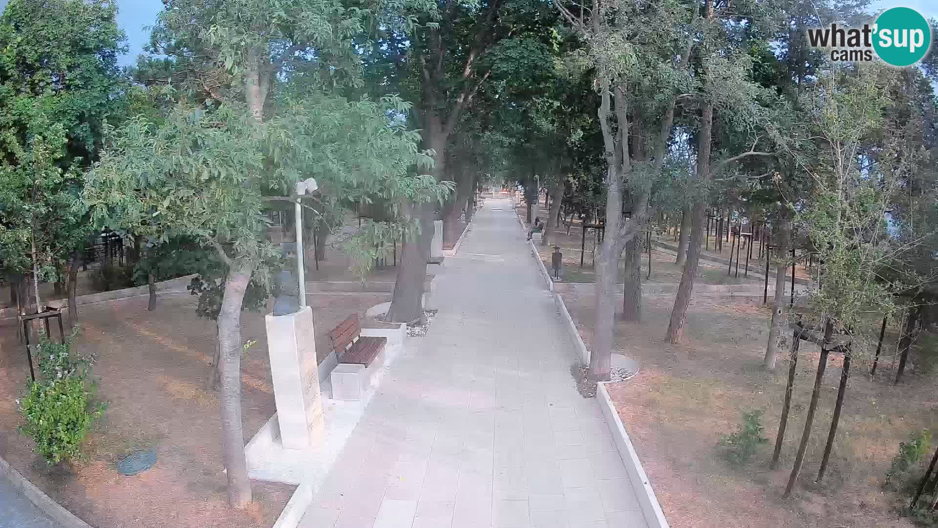 Writers’ Park Webcam Senj – Live by the Sea