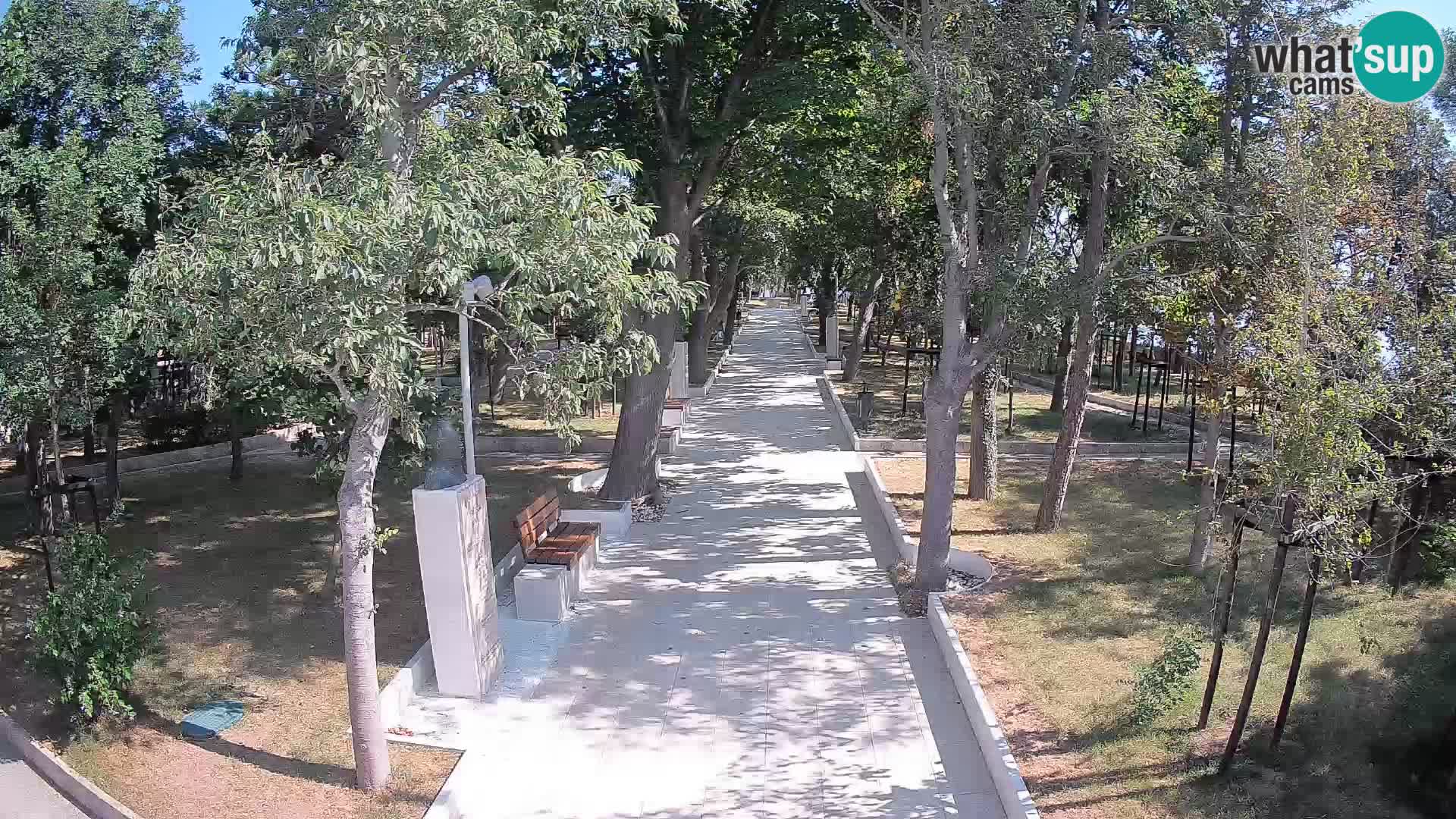 Writers’ Park Webcam Senj – Live by the Sea