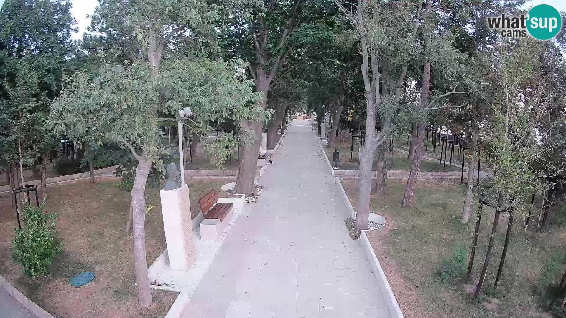 Writers’ Park Webcam Senj – Live by the Sea