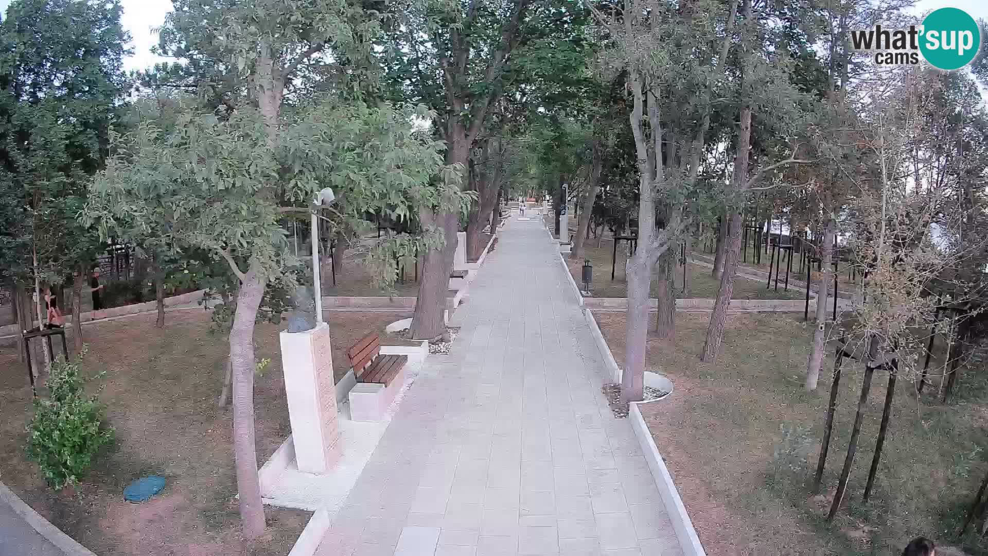 Writers’ Park Webcam Senj – Live by the Sea