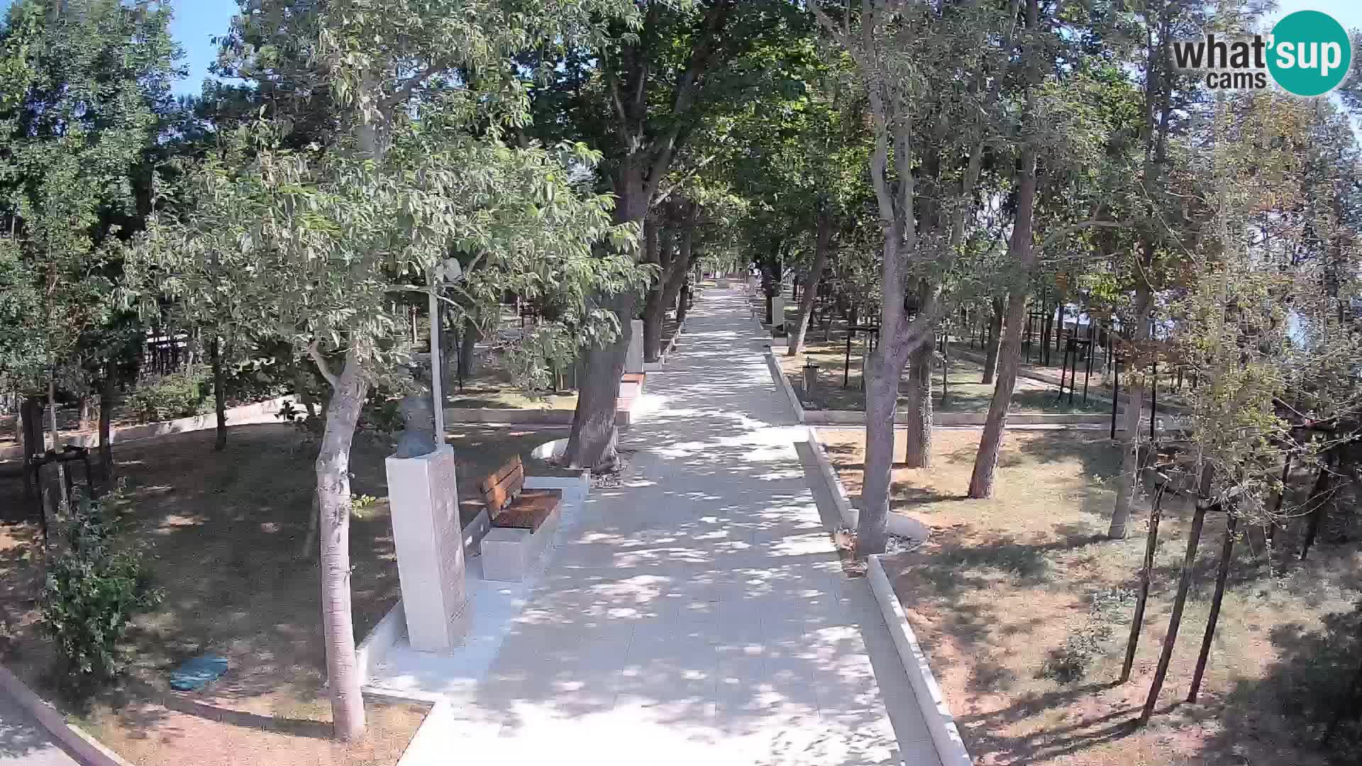 Writers’ Park Webcam Senj – Live by the Sea