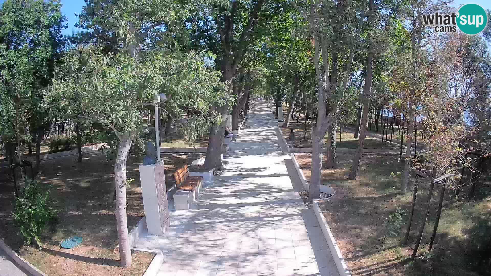 Writers’ Park Webcam Senj – Live by the Sea