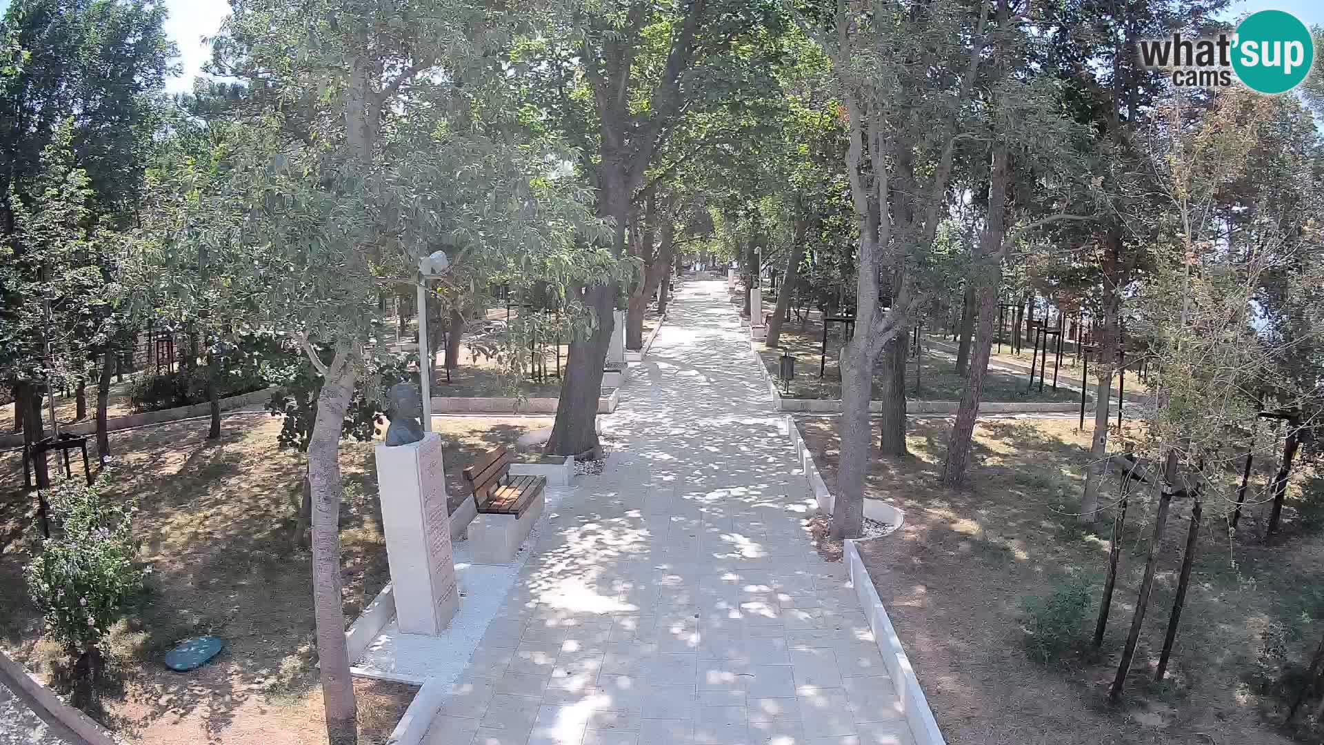 Writers’ Park Webcam Senj – Live by the Sea