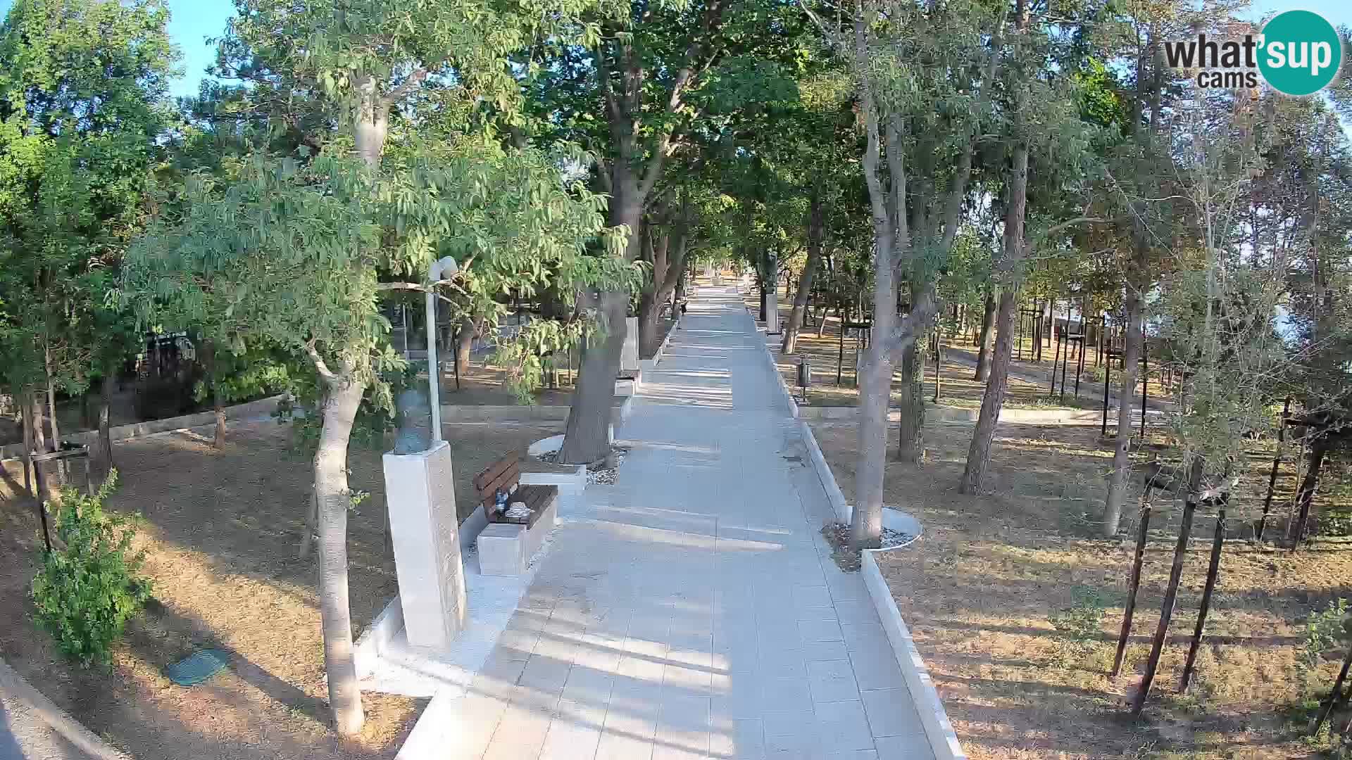 Writers’ Park Webcam Senj – Live by the Sea