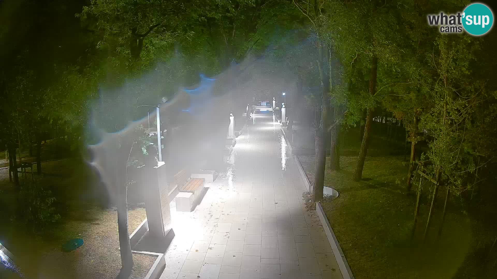 Writers’ Park Webcam Senj – Live by the Sea