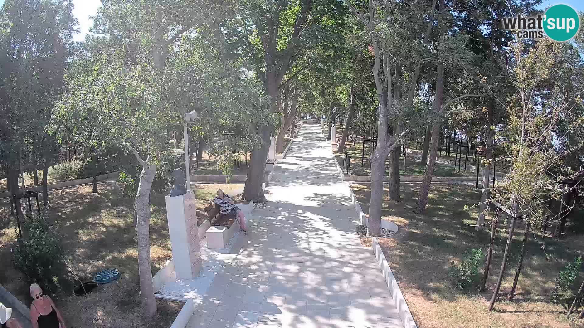 Writers’ Park Webcam Senj – Live by the Sea