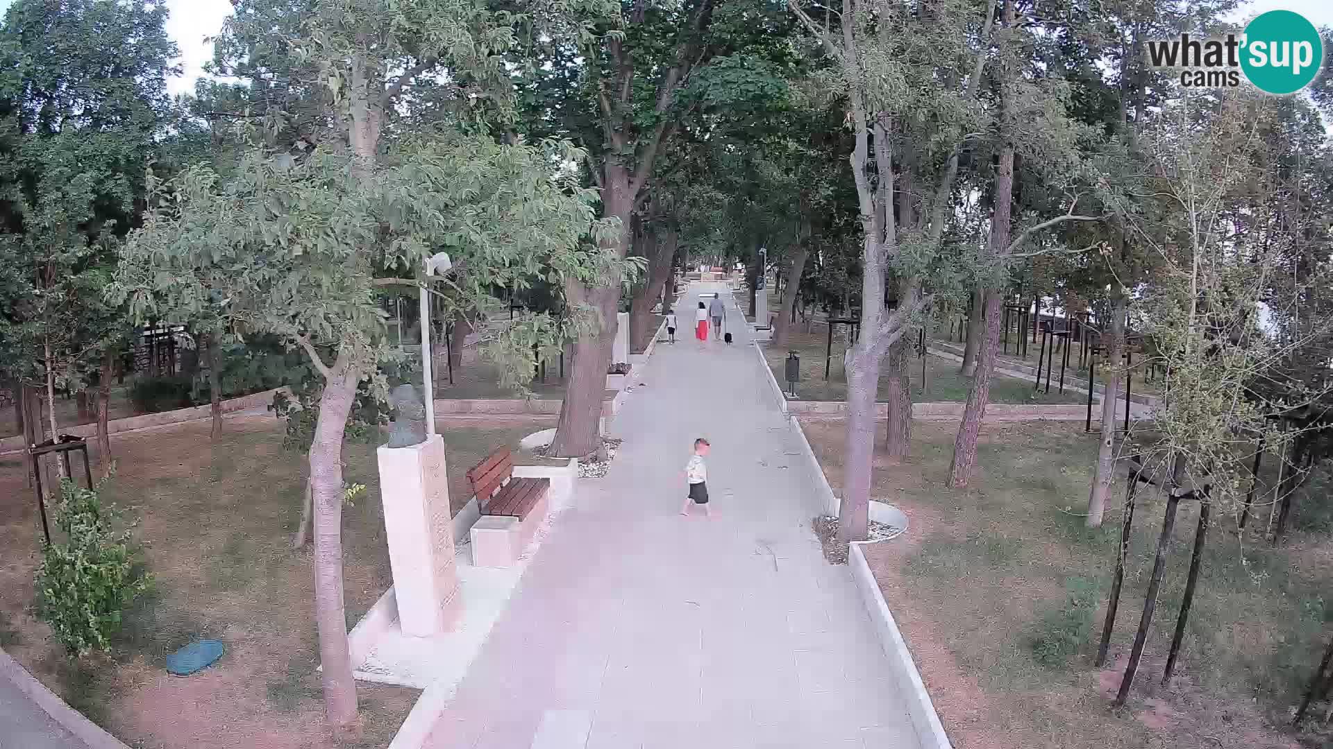 Writers’ Park Webcam Senj – Live by the Sea