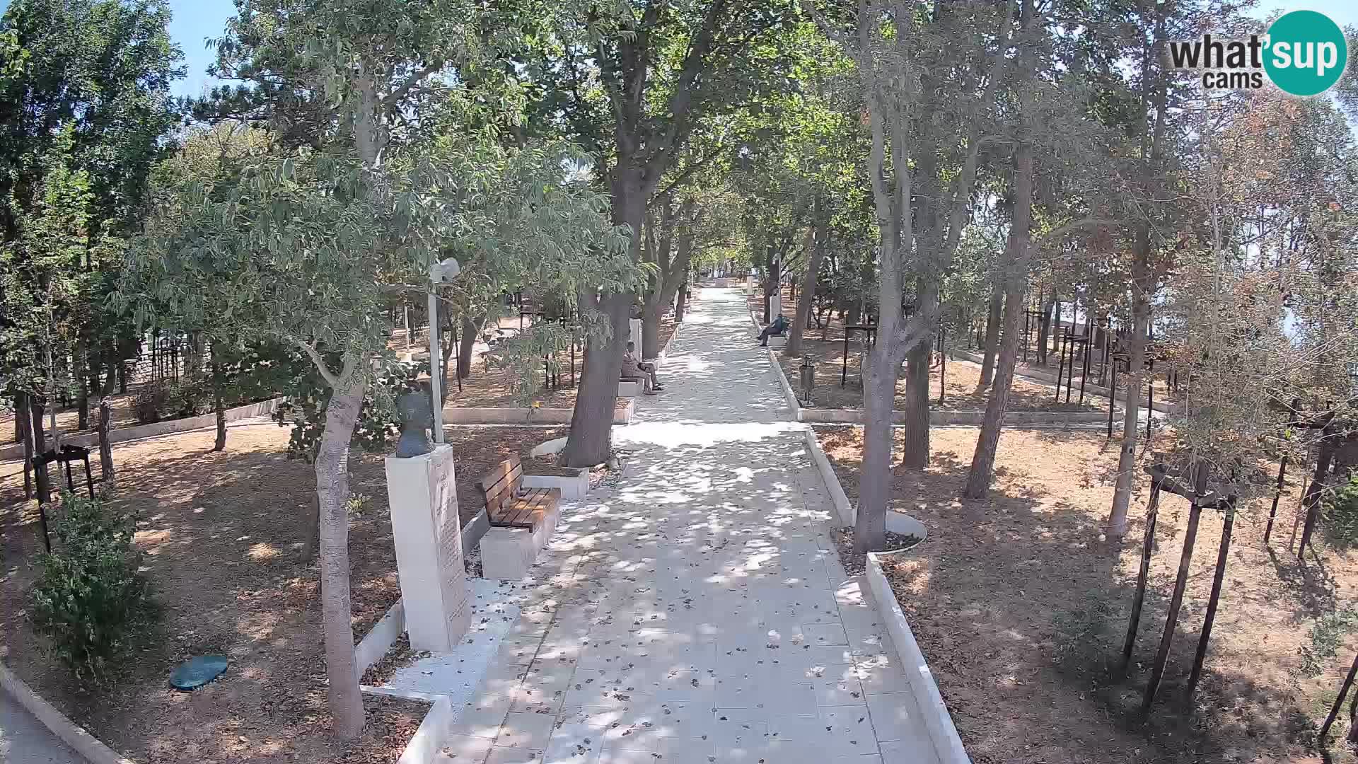 Writers’ Park Webcam Senj – Live by the Sea