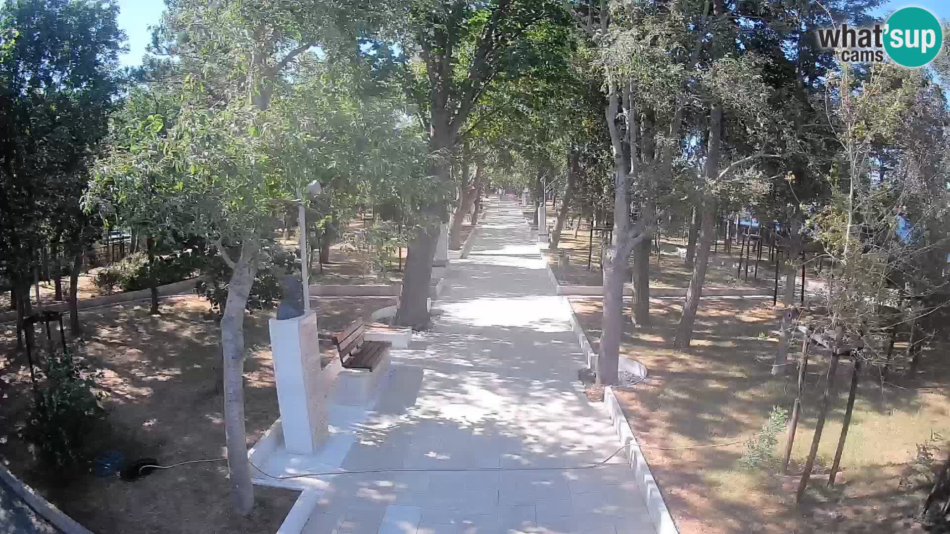 Writers’ Park Webcam Senj – Live by the Sea