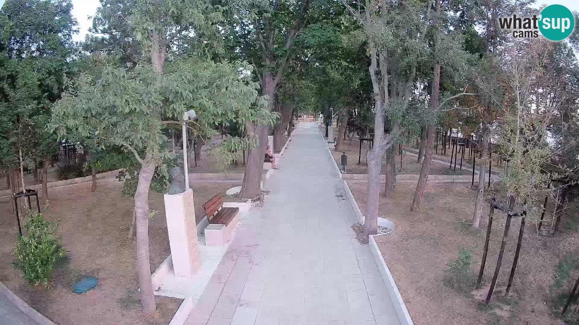 Writers’ Park Webcam Senj – Live by the Sea
