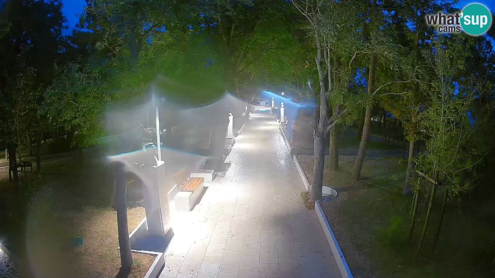 Writers’ Park Webcam Senj – Live by the Sea