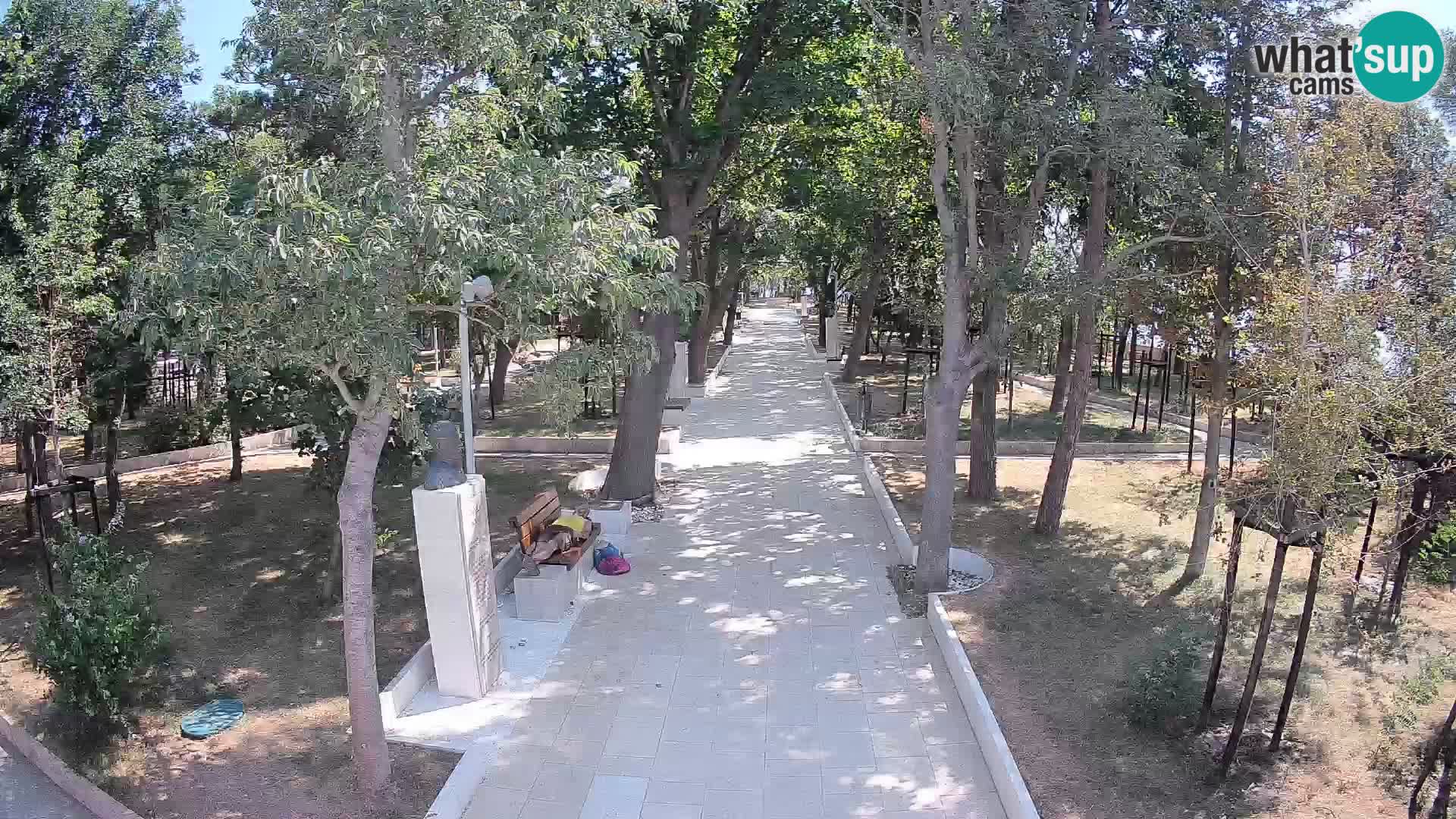 Writers’ Park Webcam Senj – Live by the Sea