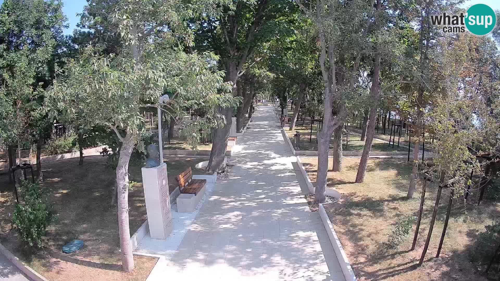 Writers’ Park Webcam Senj – Live by the Sea