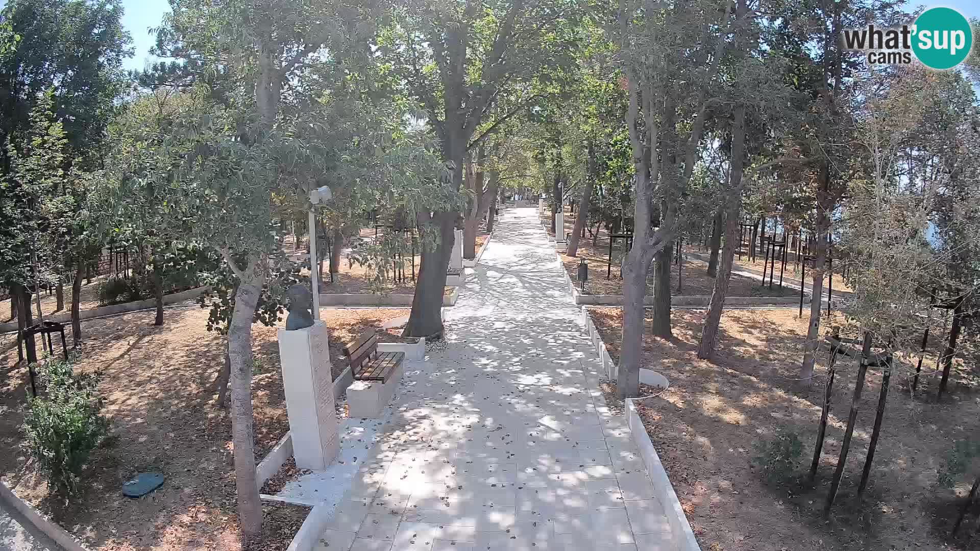 Writers’ Park Webcam Senj – Live by the Sea