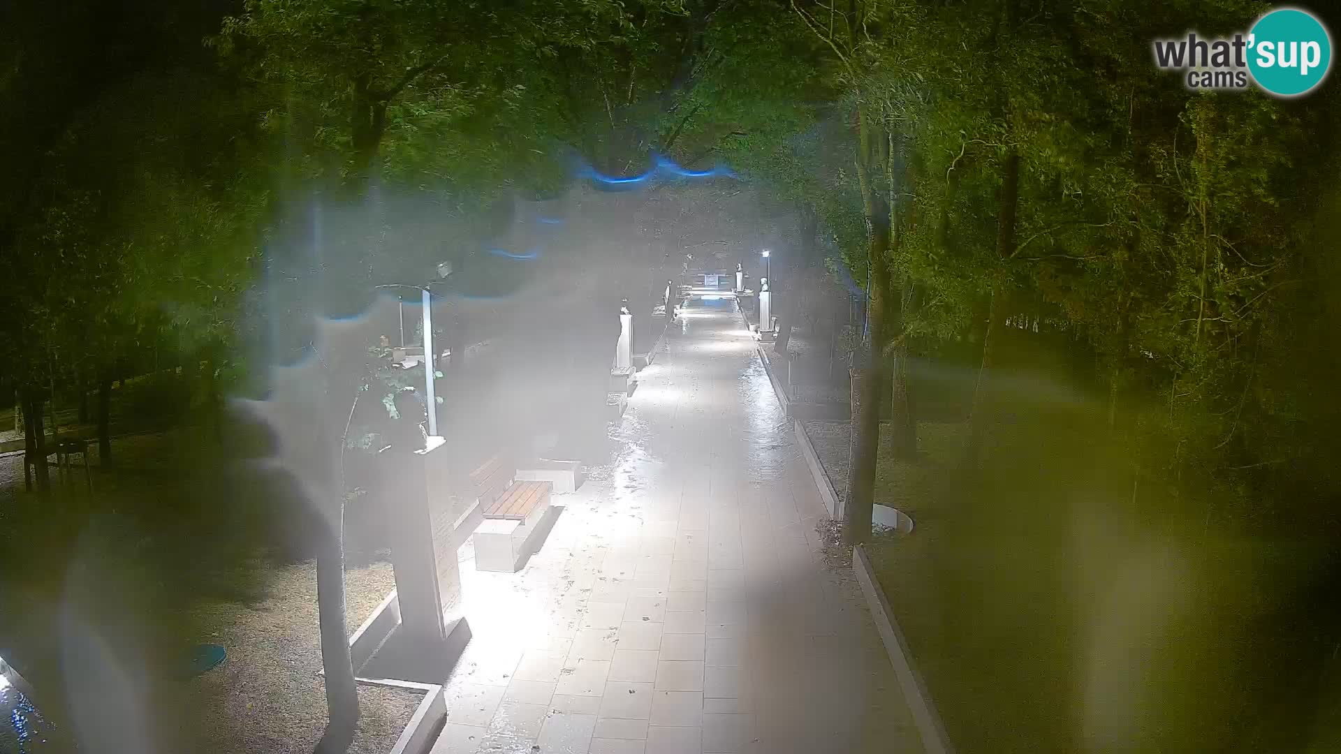 Webcam Schriftstellerpark Senj – Live am Meer
