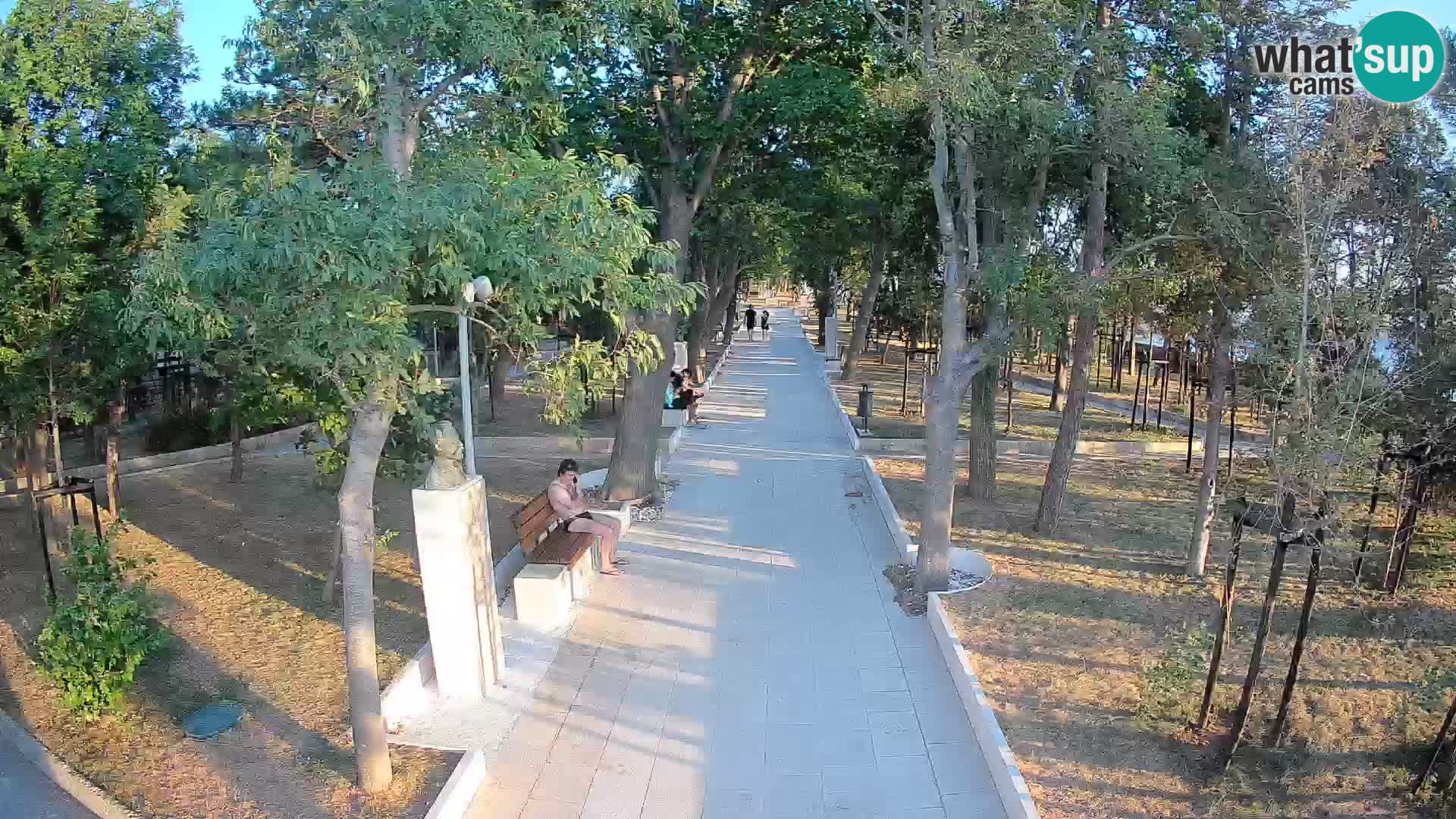 Writers’ Park Webcam Senj – Live by the Sea