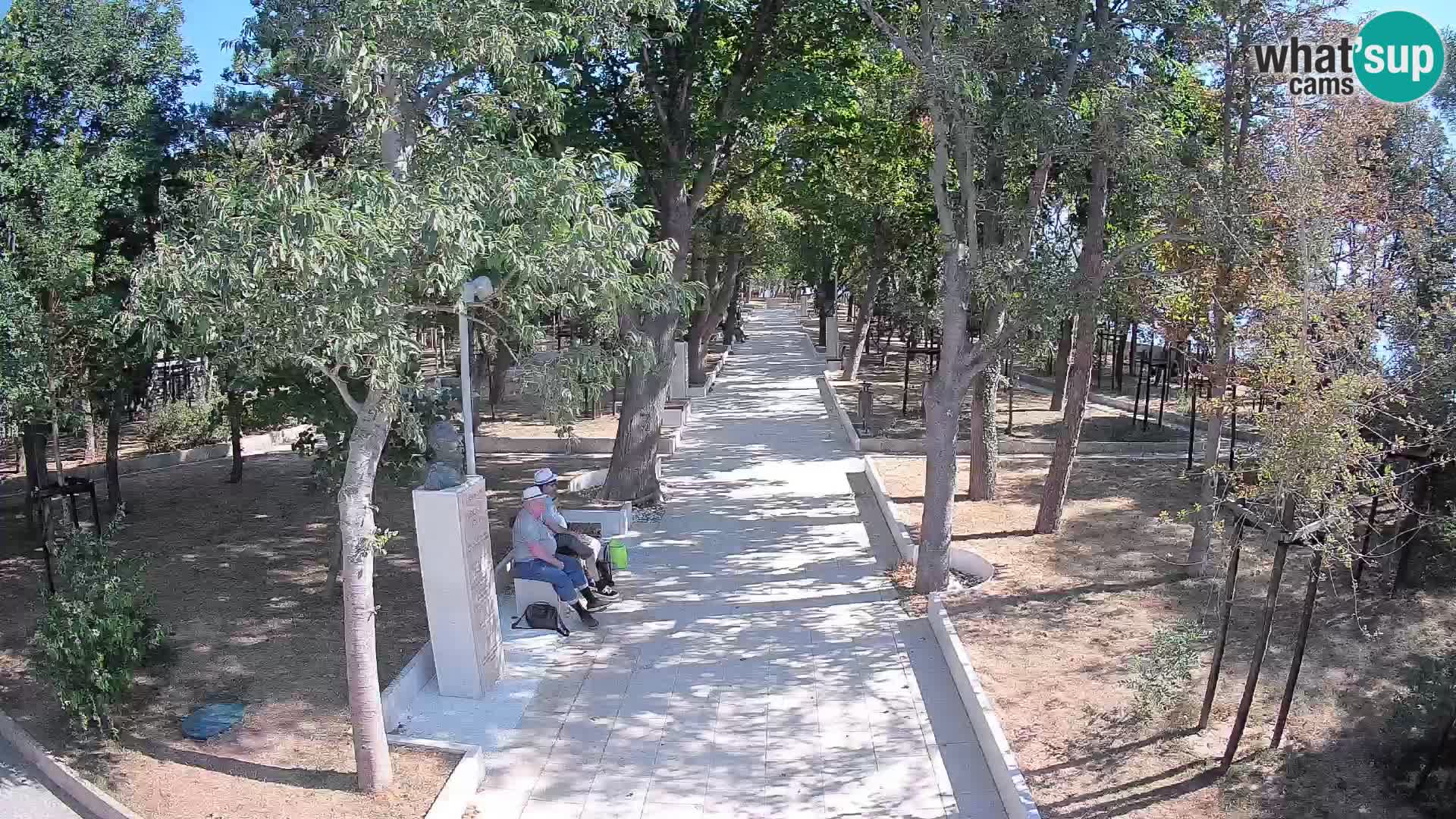 Writers’ Park Webcam Senj – Live by the Sea