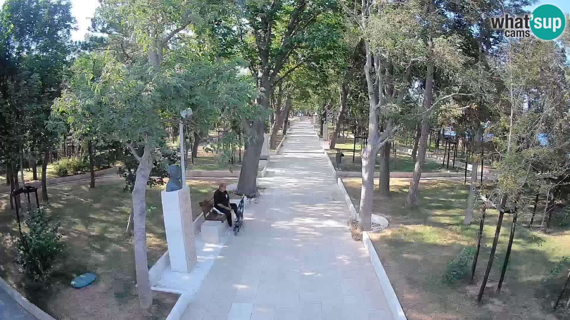 Writers’ Park Webcam Senj – Live by the Sea