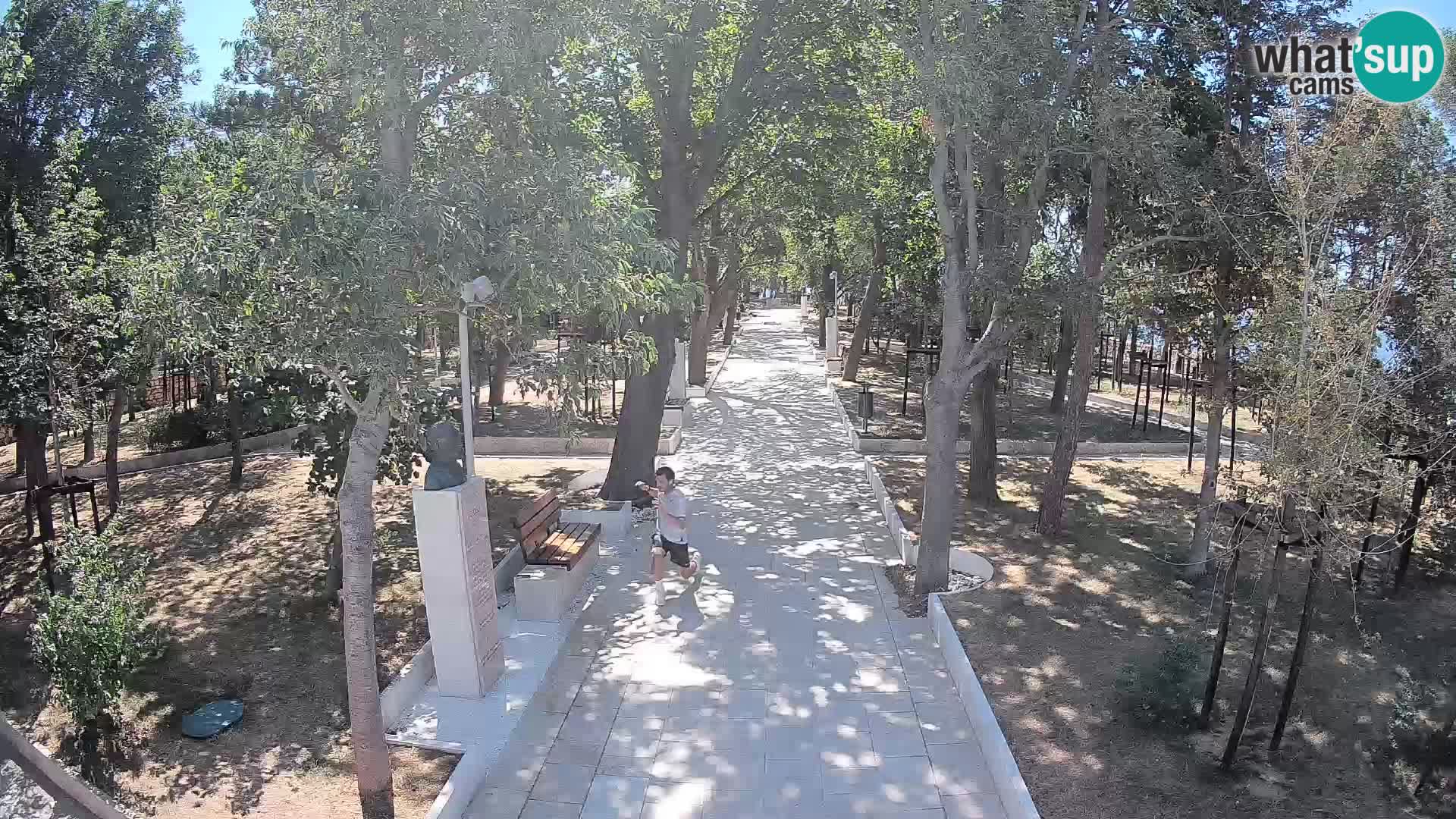 Writers’ Park Webcam Senj – Live by the Sea