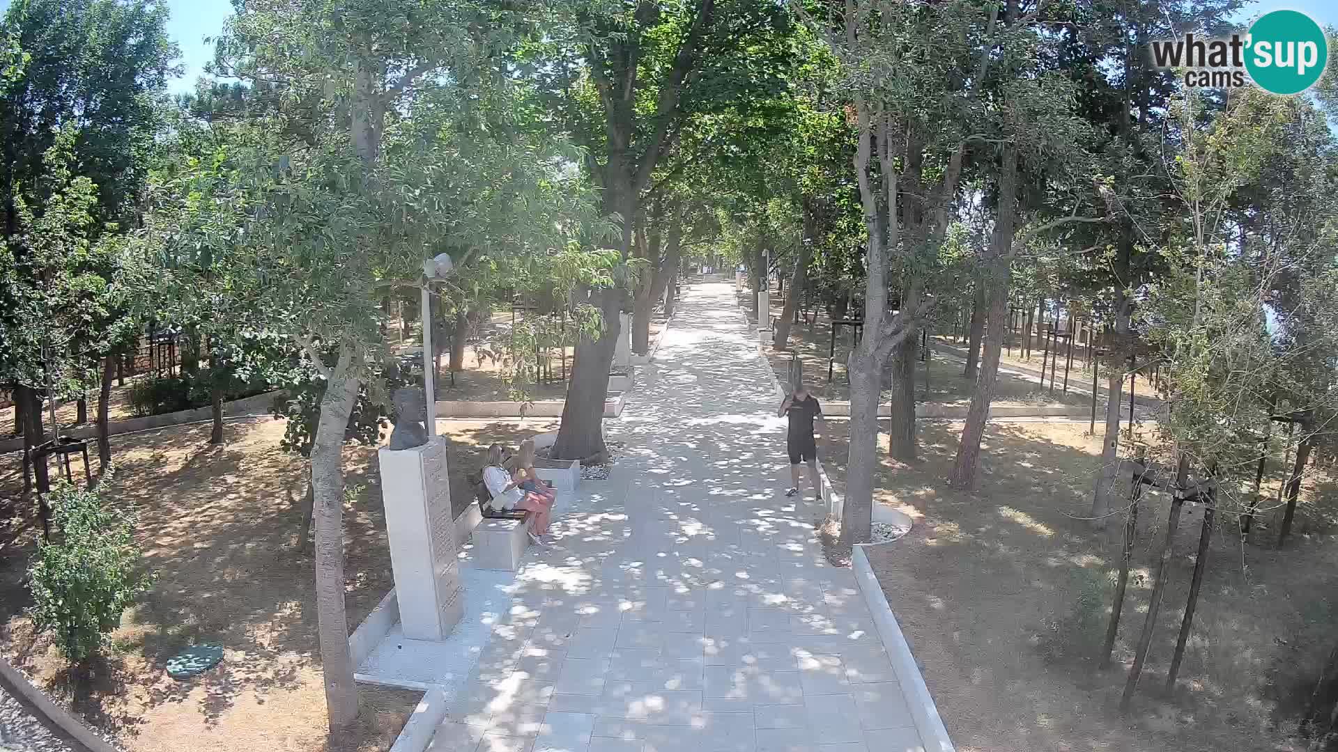 Writers’ Park Webcam Senj – Live by the Sea