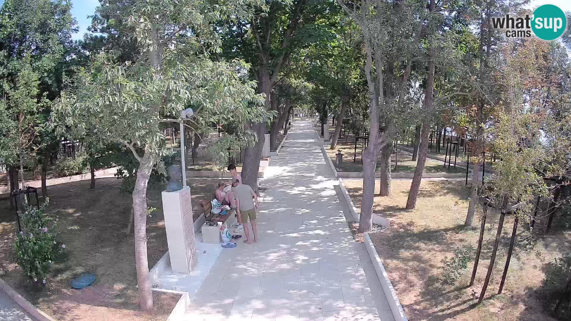 Writers’ Park Webcam Senj – Live by the Sea